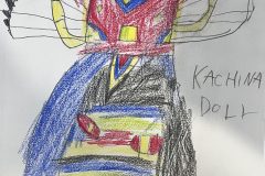Andres, Art 2-3, Kachina Doll Drawing