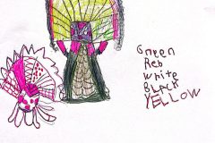 Ellie, Art K-1, Kachina Doll Study