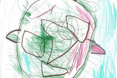 Olivia, K-1, Art Sea Turtles