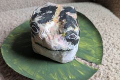 VA2, Cyrus, Papier Mache Sculpture